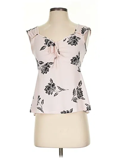 Pre-owned Candies Candie's Sleeveless Blouse In Pink