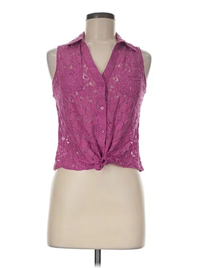 Pre-owned Candies Candie's Sleeveless Blouse In Pink