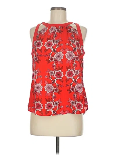 Pre-owned Candies Candie's Sleeveless Blouse In Red