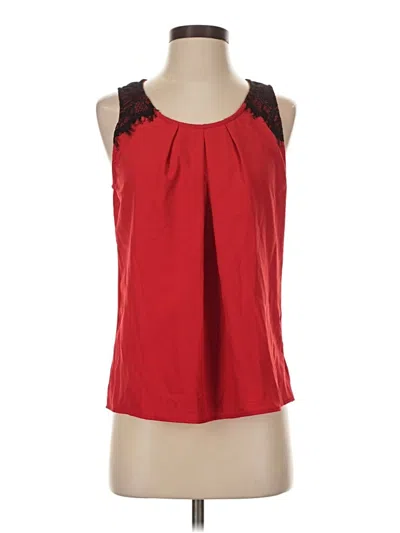 Pre-owned Candies Candie's Sleeveless Blouse In Red