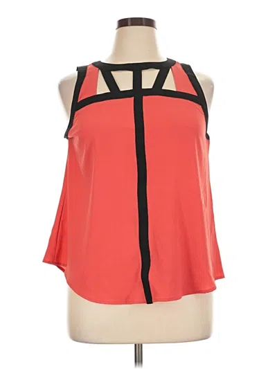 Pre-owned Candies Candie's Sleeveless Blouse In Red