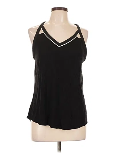 Pre-owned Candies Candie's Sleeveless Top Black Halter Neckline Tops
