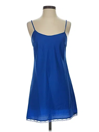 Pre-owned Candies Candie's Sleeveless Top Blue Halter Neckline Tops