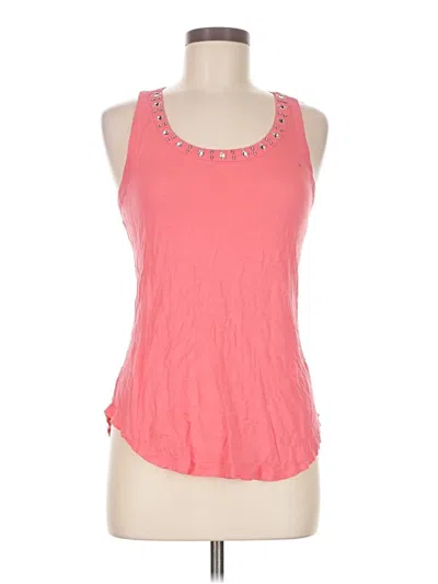 Pre-owned Candies Candie's Sleeveless Top Pink Halter Neckline Tops