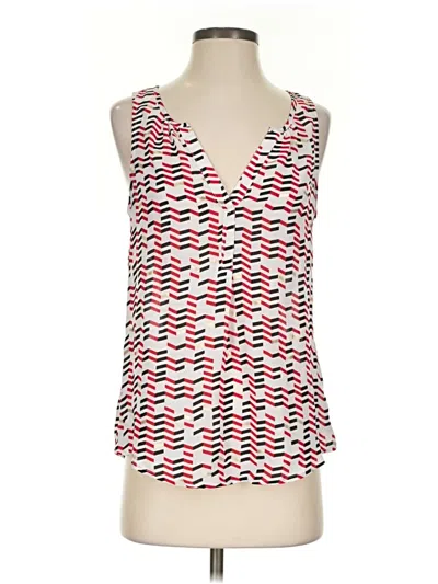Pre-owned Candies Candie's Sleeveless Top Red Scoop Neck Tops