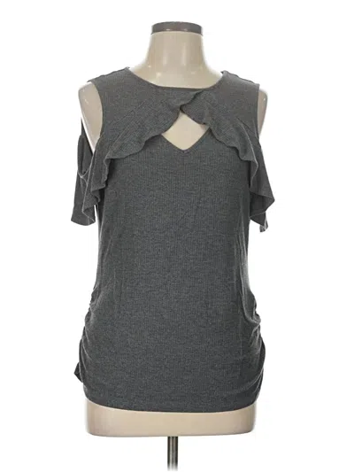 Pre-owned Candies Candie's Sleeveless T-shirt In Gray