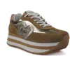 Candies Candie's Taffy Platform Sneaker In Gold