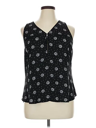 Pre-owned Candies Candie's Tank Top Black Halter Neckline Tops