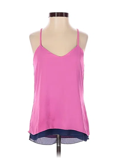 Pre-owned Candies Candie's Tank Top Pink Halter Neckline Tops