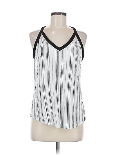 Pre-owned Candies Candie's Tank Top White Halter Neckline Tops