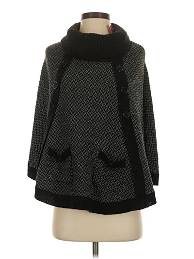 Pre-owned Candies Candie's Turtleneck Sweater In Black