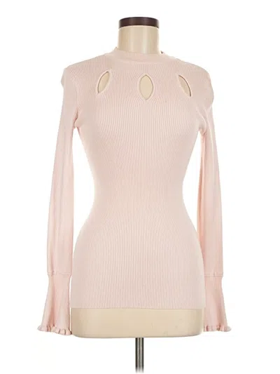 Pre-owned Candies Candie's Turtleneck Sweater In Pink