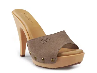 Candies Candie's Viviana Omg Platform Sandal In Brown