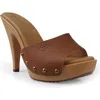 Candies Candie's Viviana Platform Sandal In Cognac