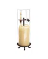 Candle By The Hour 80 Hour Citronella Candle With Glass Cylinder In Brown