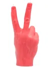 Candlehand Hand Gesture Candle Victory In Red