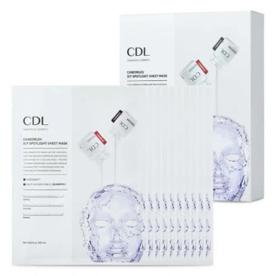Candorlov Collagen Face Mask For Dark Spots & Dull Skin, 10 Sheets In White