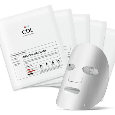Candorlov Face Mask Relax Sheet Mask In White