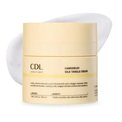 Candorlov Silk Tangle Collagen Lifting Face Cream In White