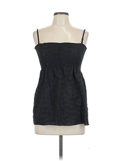 Pre-owned Candy Rain Sleeveless Blouse In Black