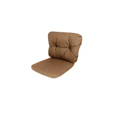Cane-line Basket/moments/ocean Chair Cushion Set In Umber Brown