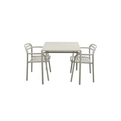 Cane-line Bliss Dining Table Incl. Armchairs In Sand