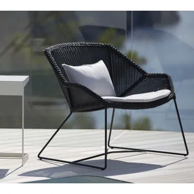 Cane-line Breeze Patio Chair In Black