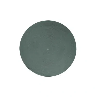 Cane-line Circle Round Sapphire Blue Indoor / Outdoor Area Rug