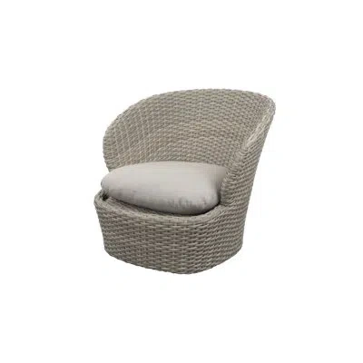 Cane-line Coast Lounge Chair W/swivel In Sand