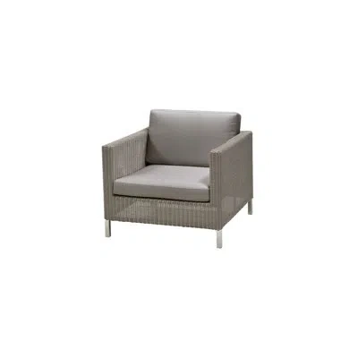 Cane-line Connect Patio Chair With Cushions In Taupe