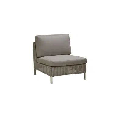 Cane-line Connect Patio Chair With Cushions In Taupe
