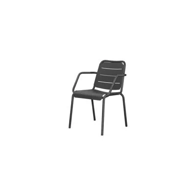 Cane-line Copenhagen Armchair In Lava Gray
