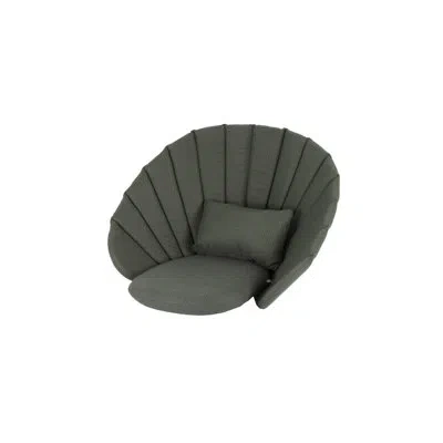 Cane-line Dark Green Lounge Chair Cushion Set