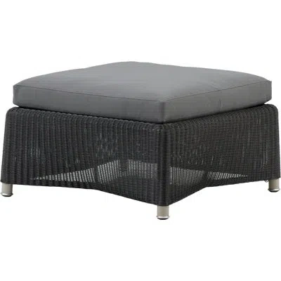 Cane-line Diamond Outdoor Footstool With Cushion