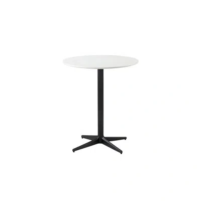 Cane-line Drop Metal Coffee Table In Lava Gray,dark Gray