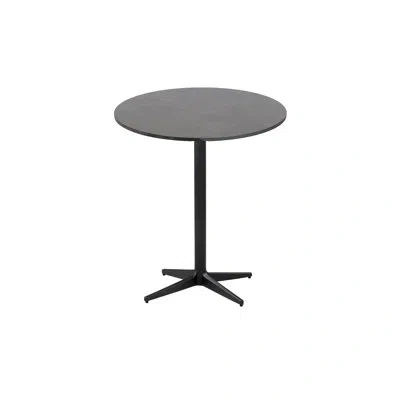 Cane-line Drop Round Cafe Table - Lava Gray/dark Gray
