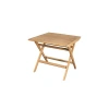 Cane-line Flip Folding Solid Wood Dining Table In Brown