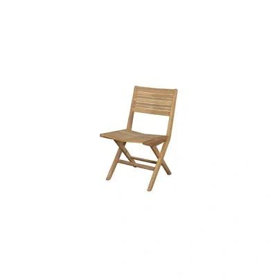 Cane-line Flip Teak Folding Chair In Golden Brown