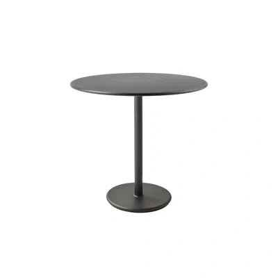 Cane-line Go Round Cafe Table - Lava Gray/lava Gray