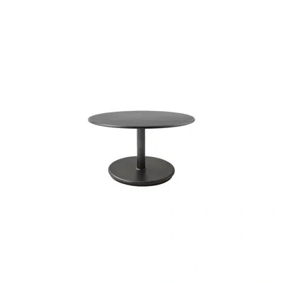 Cane-line Go Round Coffee Table Small - Lava Gray