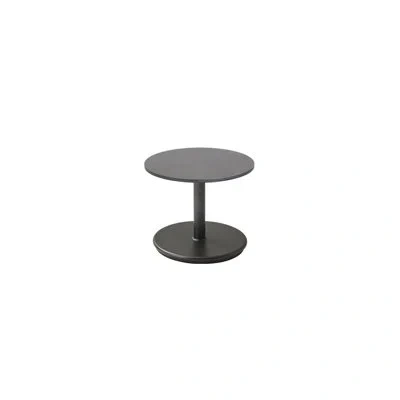 Cane-line Go Round Coffee Table Small - Lava Gray/dark Gray