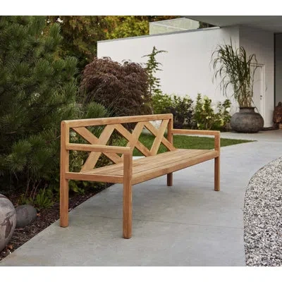 Cane-line Grace Teak 3-seater Bench