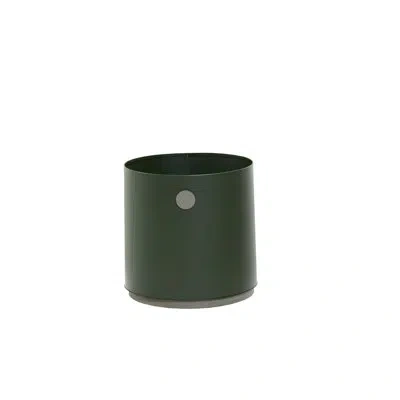 Cane-line Grow Pot Planter In Dark Green,taupe