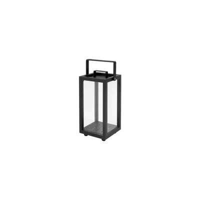 Cane-line Lighthouse Aluminum/glass Floor Lantern In Lava Gray