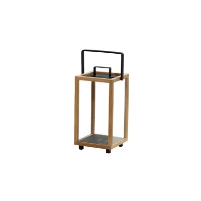 Cane-line Lighthouse Floor Lantern In Lava Gray,brown,clear
