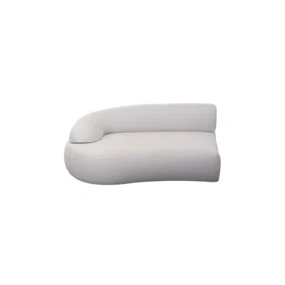 Cane-line Mellow Sofa Module W/long Backrest In Gray
