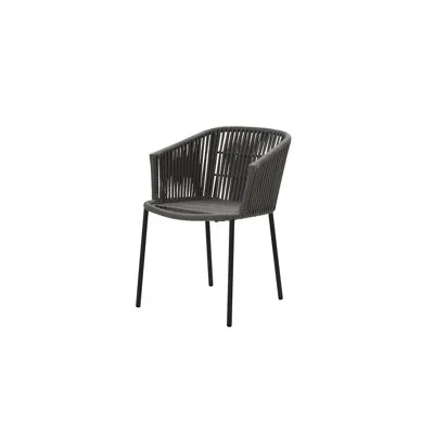 Cane-line Moments Dark Gray Chair
