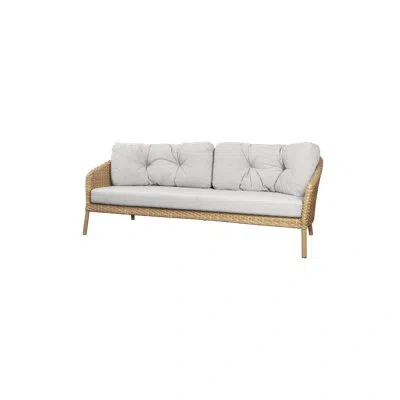 Cane-line Ocean Large 3-seater Sofa In Natural