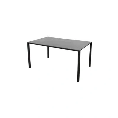 Cane-line Pure Dining Table In Lava Gray,basalt