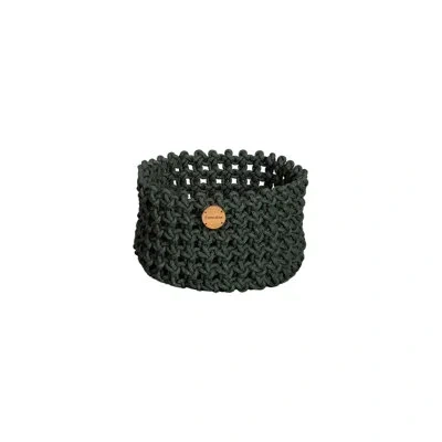 Cane-line Soft Rope Basket In Dark Green